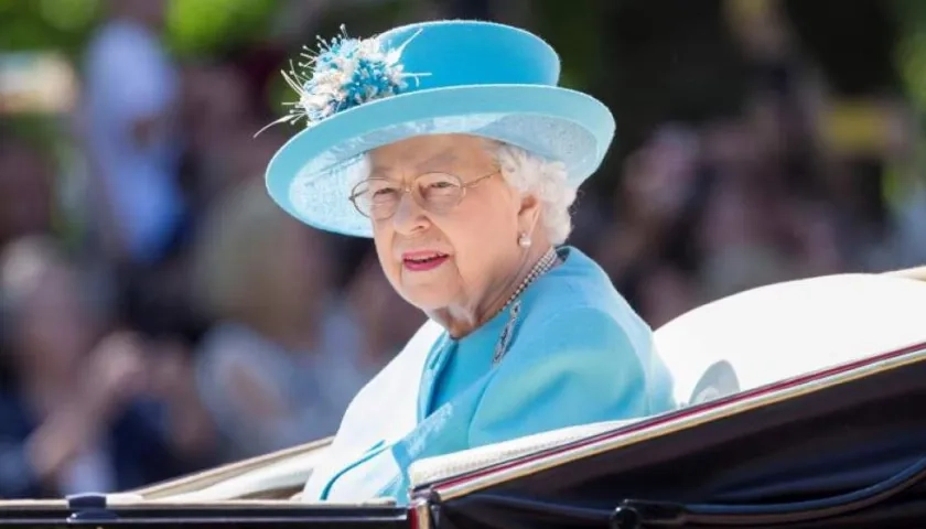La reina Isabel II de Inglaterra.