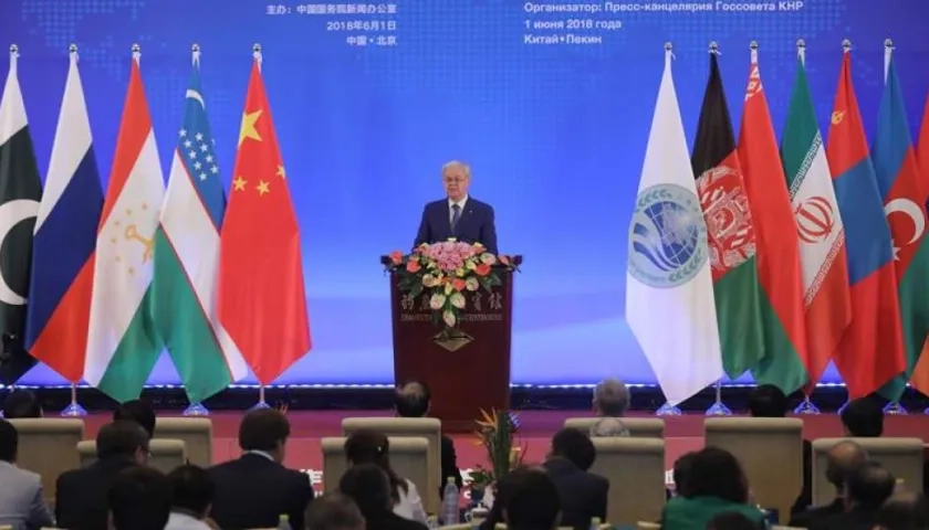 Rashid Alimov, secretario general de la Organización de Cooperación de Shanghai (OCS).