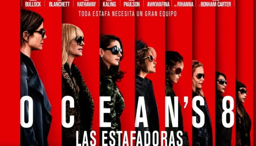 Imagen de la cinta "Ocean's 8".