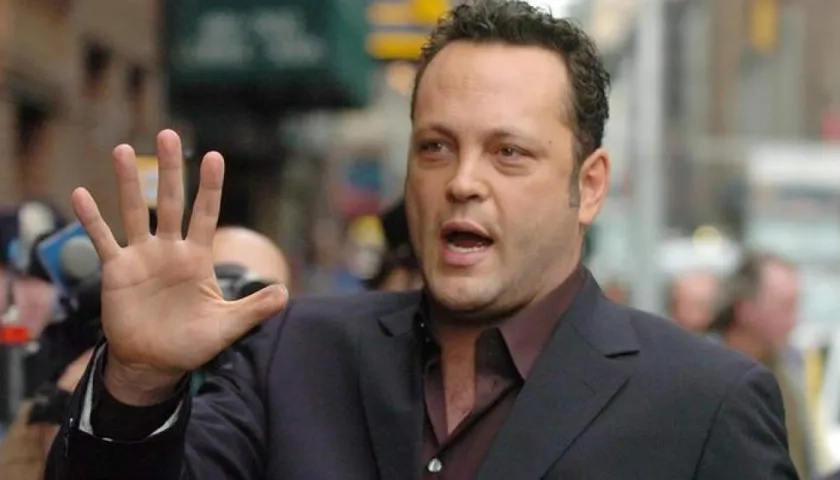 El actor estadounidense Vince Vaughn.