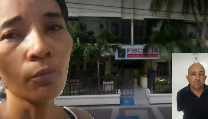 Elisa Navarro, esposa de Giberto Luna.