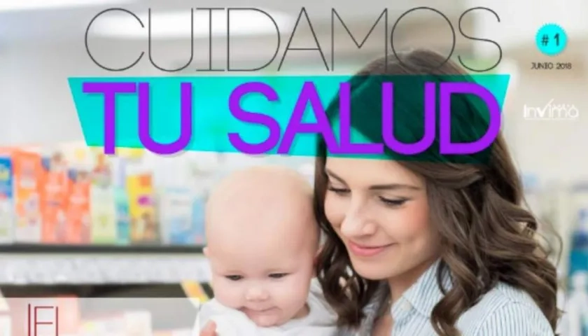 Esta es la portada del boletín virtual Cuidamos tu salud.