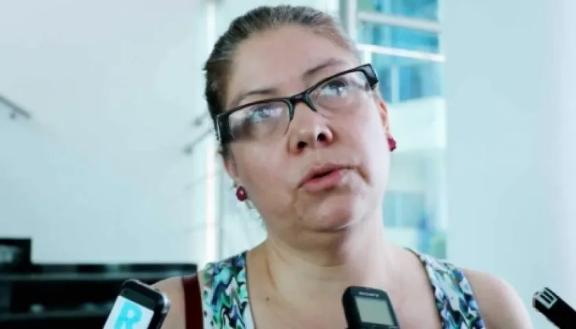 La directora de la MOE Alejandra Barrios Cabrera solicitó retirar la acreditación a la observadora alemana.