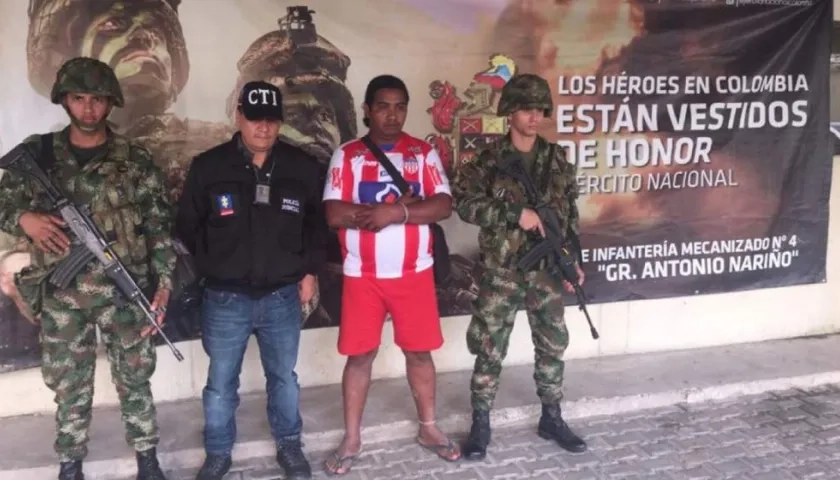 Leandro Antonio Navarro Ospino, alias 'Peludo'.