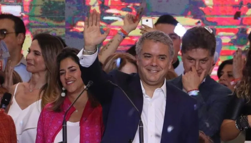 Iván Duque, nuevo Presidente de Colombia.