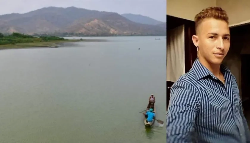 Jorge Eliécer Vizcaíno Peña se ahogó en las profundas aguas de la laguna.