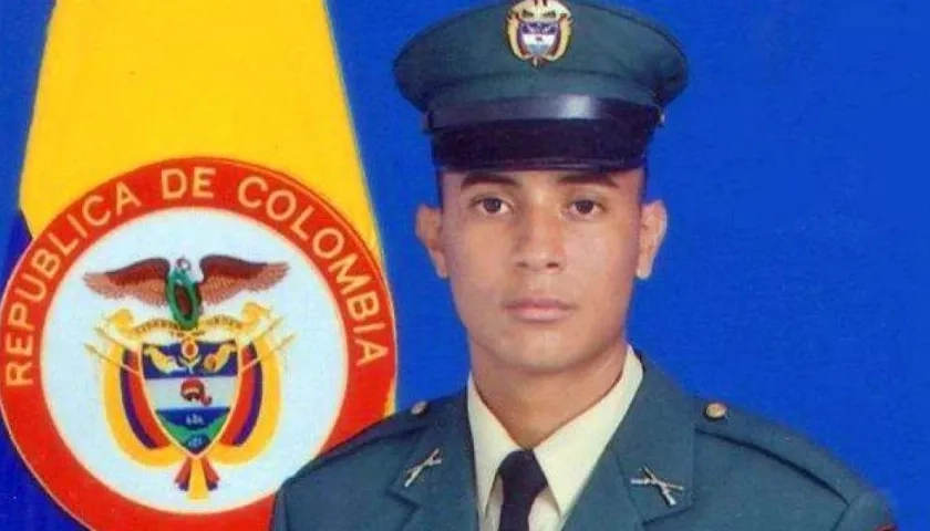 Cabo tercero Óscar Humberto Díaz Velásquez fallecido al ser alcanzado por un rayo.