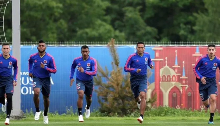 Colombia regresó a entrenamientos tras la derrota ante Japón.