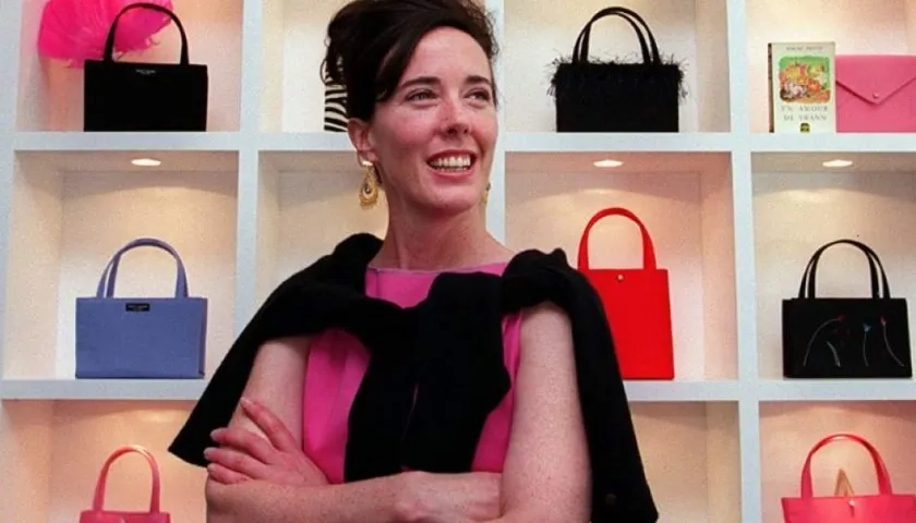 La diseñadora Kate Spade.