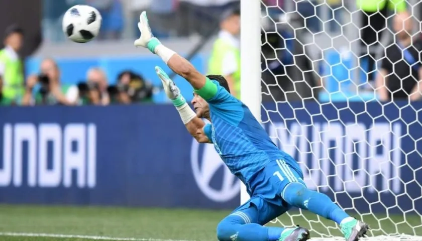 El portero de la selección de Egipto Essam el Hedary