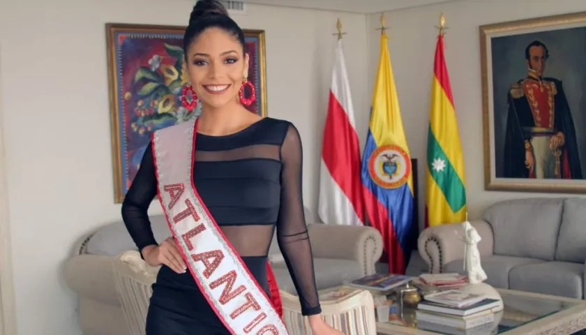 Melissa Fernanda Acuña Redondo, representante por Atlántico al Reinado del Café.