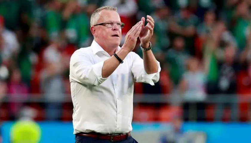 Janne Andersson, seleccionador sueco.