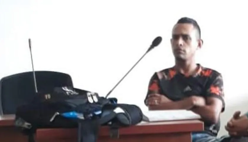 Jorge Manuel Escorcia Montoya, imputado.