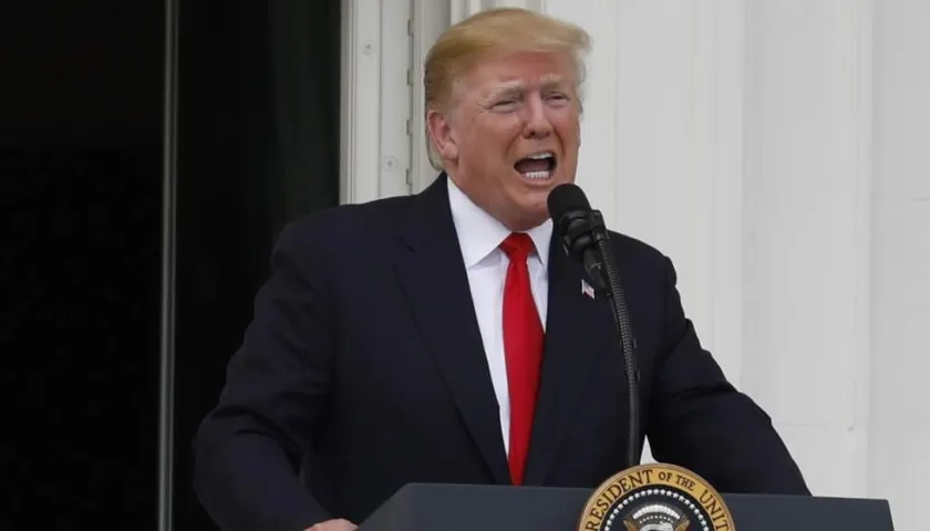 El presidente estadounidense, Donald J. Trump