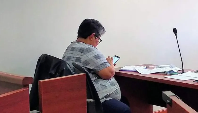 Leonor Herreño, exfuncionaria de MinEducación condenada.