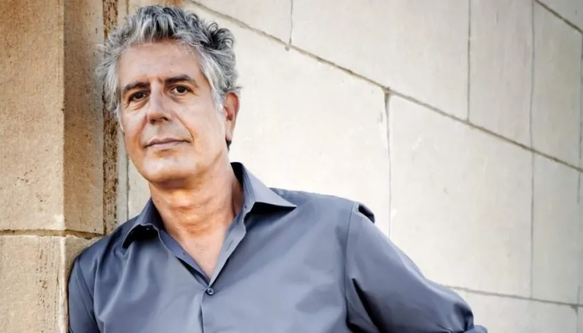El chef estadounidense Anthony Bourdain.