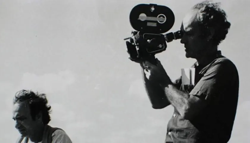 El director de cine cubano Tomás Gutiérrez Alea.