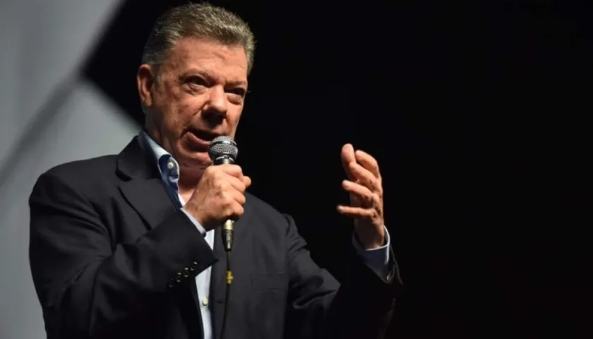 Juan Manuel Santos, Presidente de Colombia.