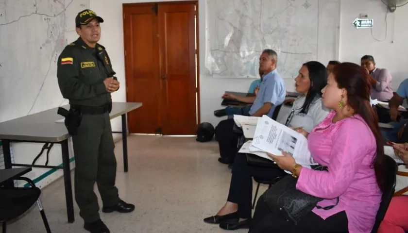 Reunión del Consejo de Gobierno de Seguridad de Malambo.