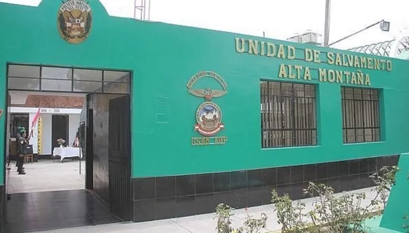 Unidad de Salvamento de Alta Montaña en Perú.