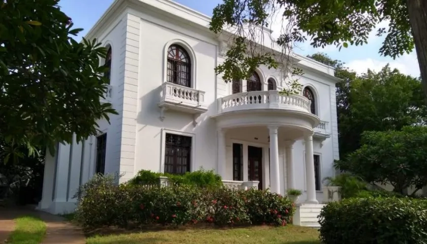 Casa patrimonial ubicada en el barrio El Prado.
