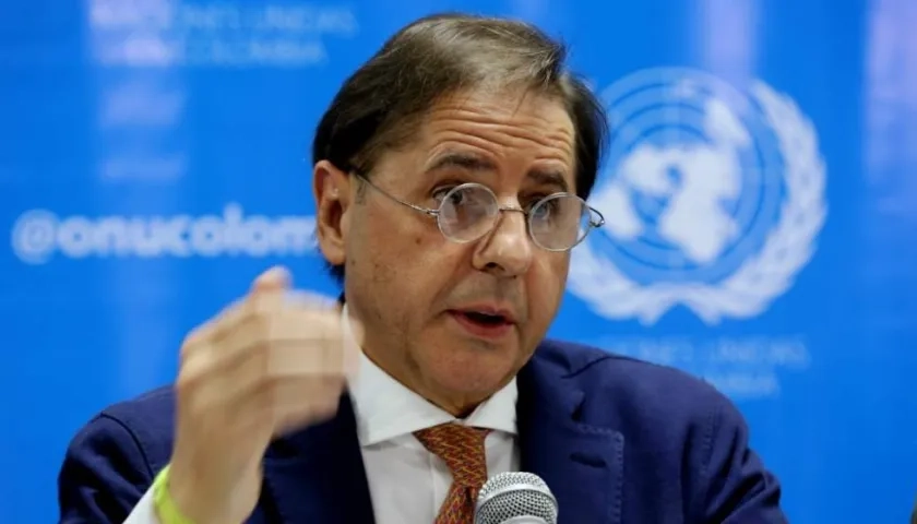 Martín Santiago, copresidente del Fondo Multidonante de la ONU para el Posconflicto.