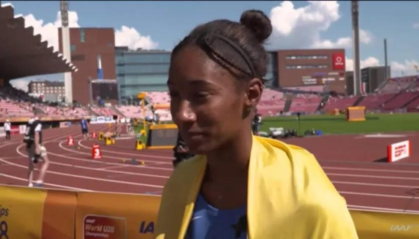María Fernanda Murillo, atleta colombiana.