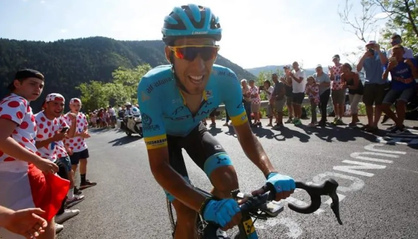 El español Omar Fraile (Astana). 