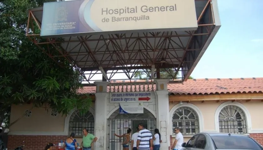 El joven falleció en el Hospital General de Barranquilla.