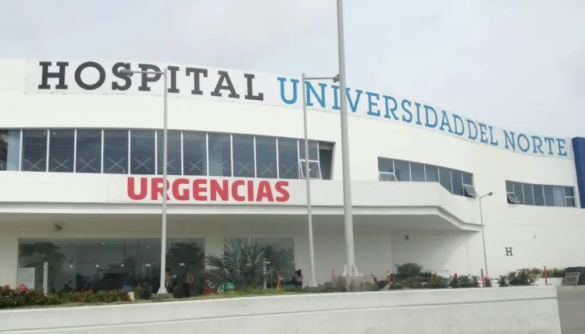 El hombre llegó sin signos vitales al Hospital Universidad del Norte.