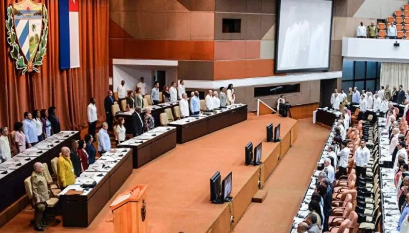 La Asamblea Nacional del Poder Popular de Cuba.