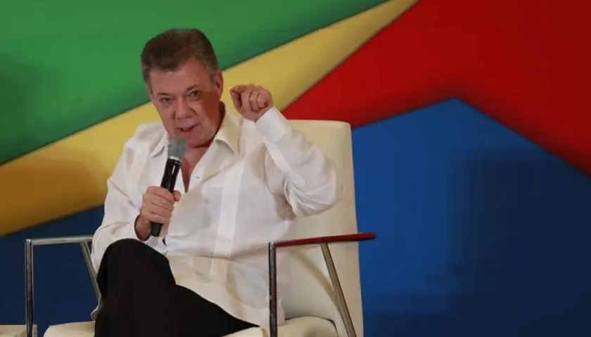 Juan Manuel Santos. 