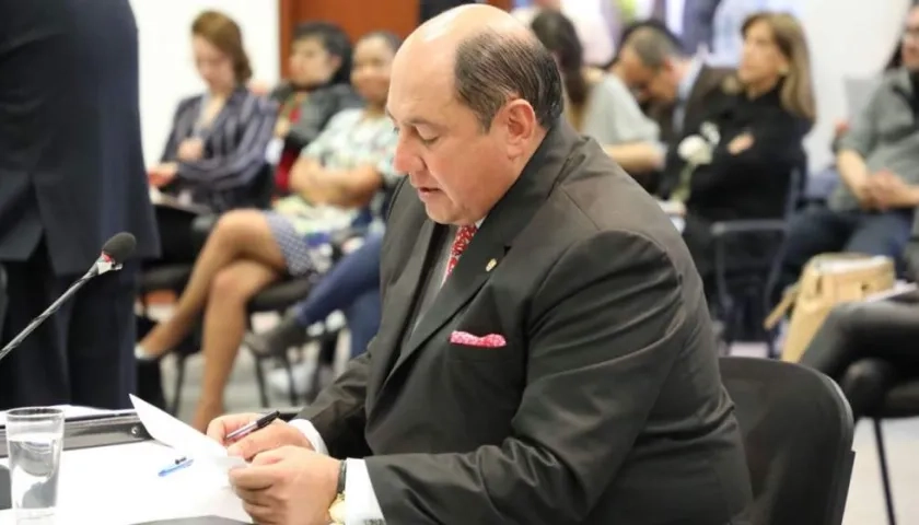 El coronel del ejército Juan Carlos Barrera