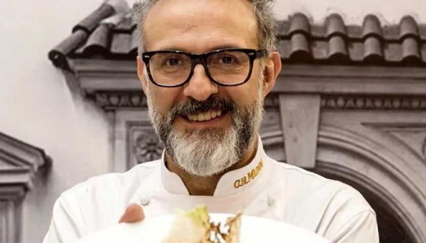 El chef italiano Massimo Bottura.