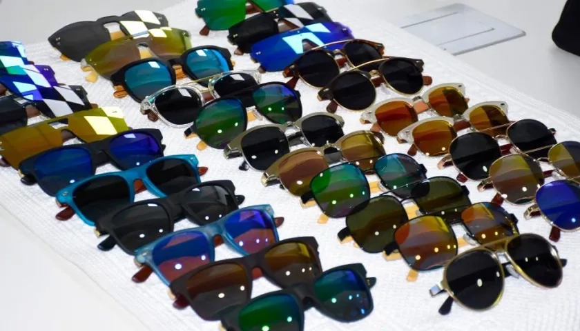 Modelos de gafas de la marca barranquillera ‘Frankee’.