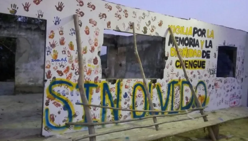 La comunidad de Ovejas, Sucre, organizó actividades para mantener viva la memoria en Chengue.