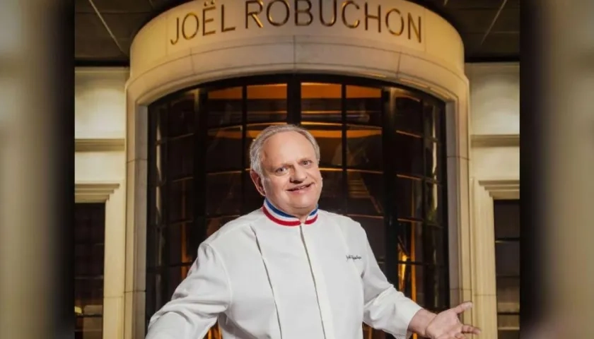 El chef francés Joël Robuchon.