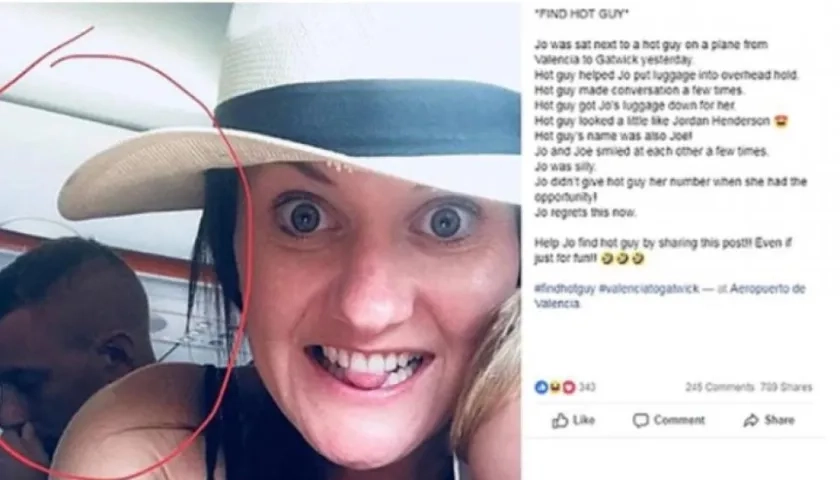 Jo Saggers, madre soltera que busca a joven en Facebook.