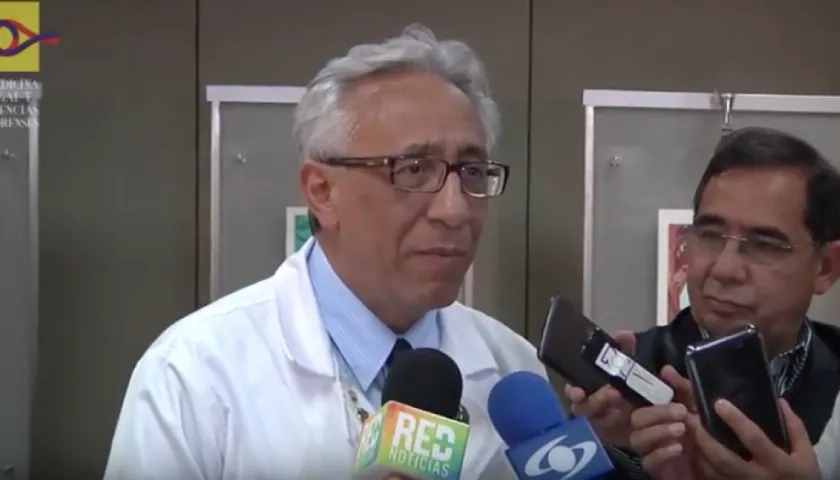 Carlos Valdés, director de Medicina Legal.