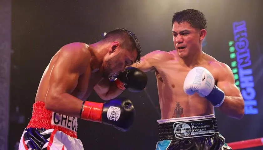 Momentos del combate. 