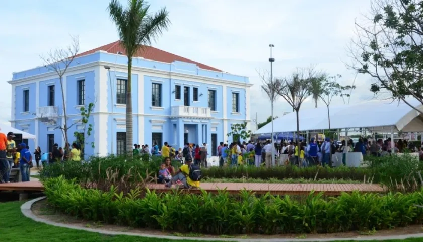 Edificio patrimonial de la Intendencia Fluvial.