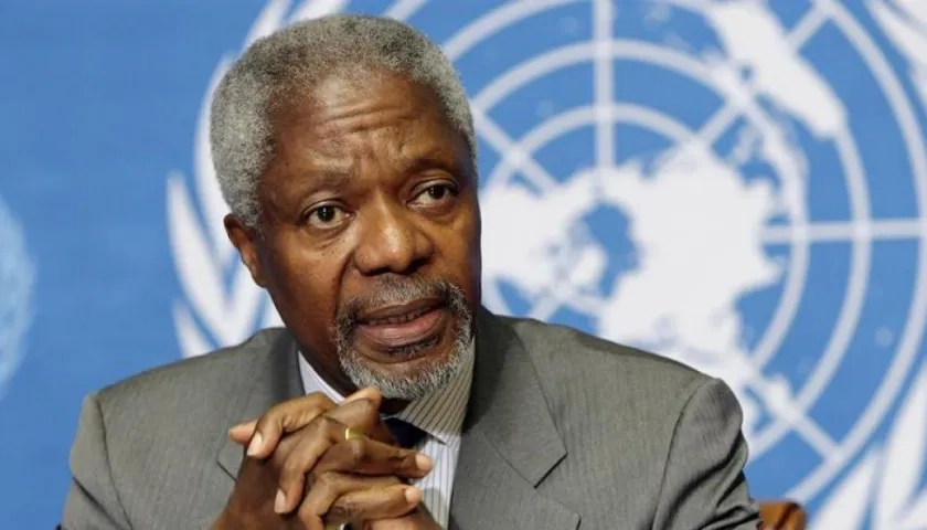 Kofi Annan. 