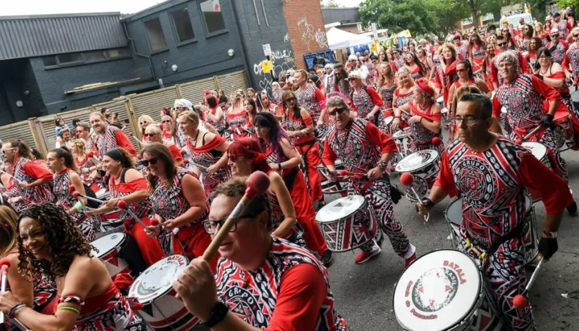 Carnaval en Notting Hill, Londres, Reino Unido