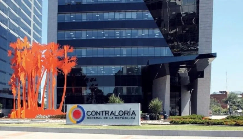 Fachada de la Contraloría.