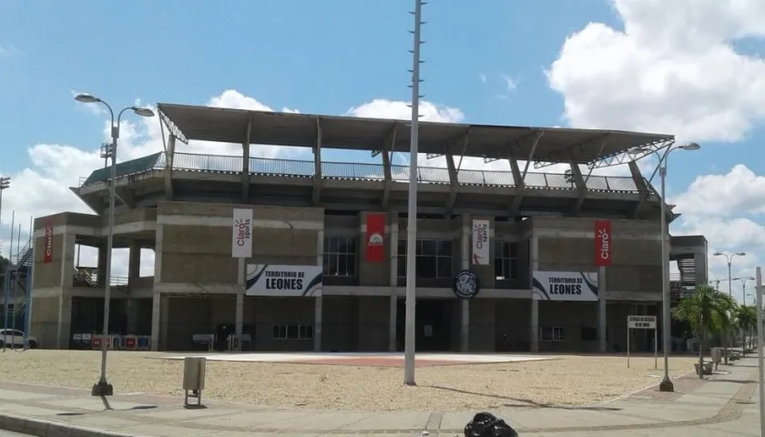 Estadio de béisbol de Montería, el 18 de Junio