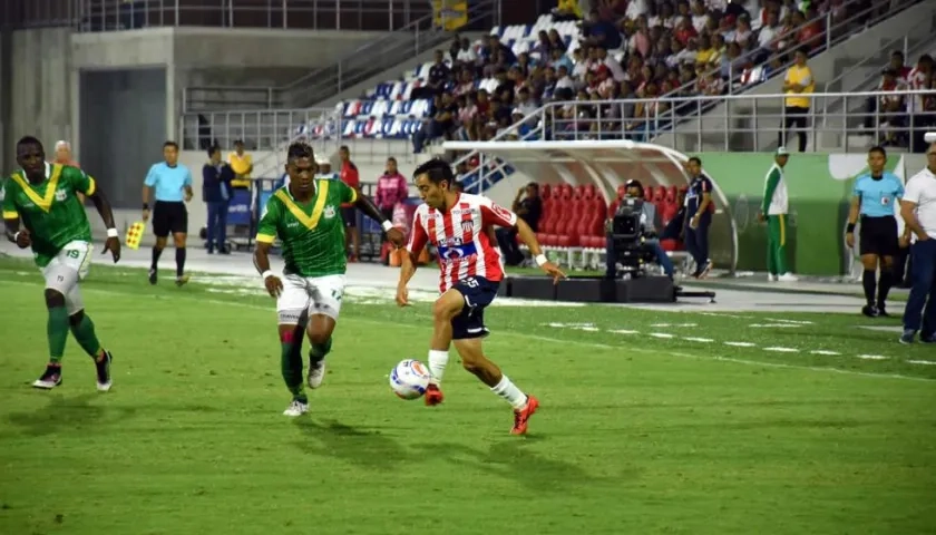 Fabián Sambueza, volante de Junior. 