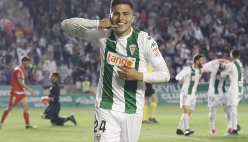 Juan José Narváez, volante colombiano. 