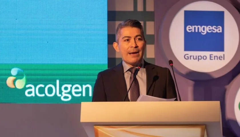 Luis Fernando Londoño, presidente de la junta de Acolgen.