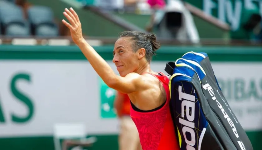  Francesca Schiavone, tenista italiana. 