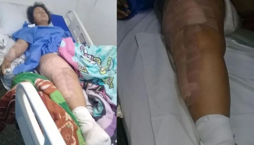 Johana y su familia pide una pronta solución a su EPS Medimás.